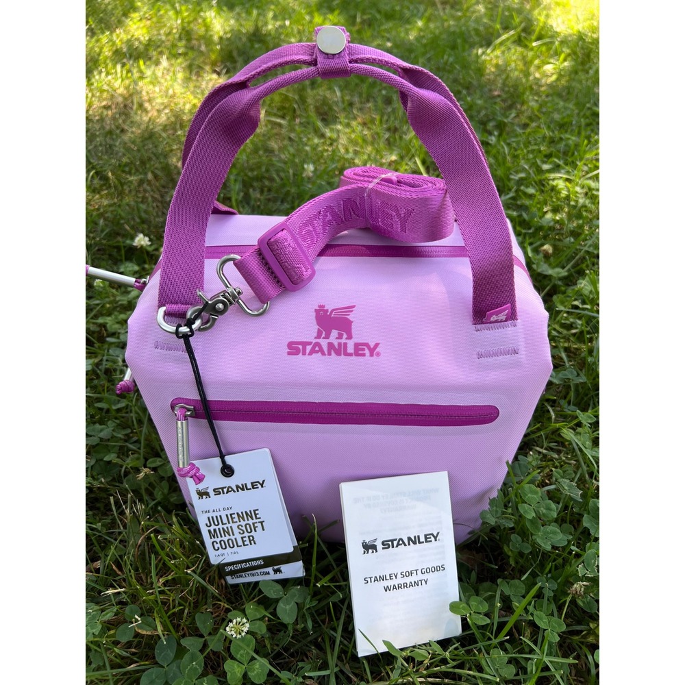 STANLEY All Day Julienne Mini Soft Cooler Bag Fuchsia Orchid Pink NWT
